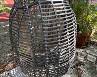 Outdoor Rattan Egg Chair
