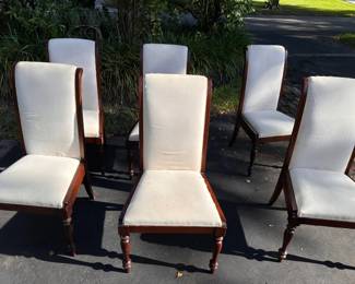 6 Tommy Bahama style dining chairs