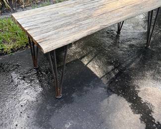 Rustic Wood Bench