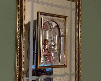 Italian Relief Mirror