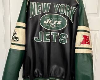 VINTAGE NFL NEW YORK JETS VARSITY JACKET
