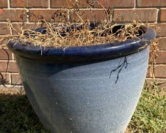 LARGE CERAMIC FLOWER POT PLANTER
