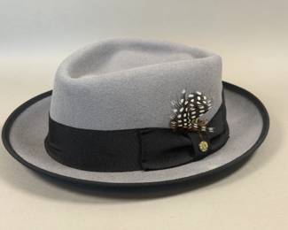SOUTHERN GENTS BRAXTON PORKPIE FEDORA HAT