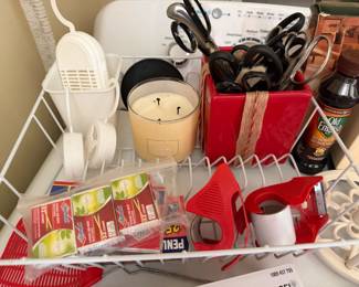 HOME & HARDWARE SCISSORS DISH RACK & MORE! 
