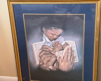 TOGETHER WE PRAY BY RICHARD NORRIS FRAMED PRINT