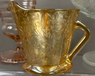 VINTAGE COLLECTIBLE GLASSWARE BOWLS FLORAGOLD 