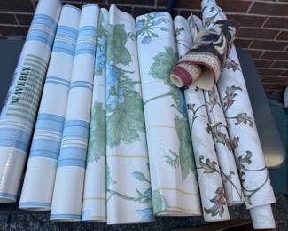 VINTAGE WALL PAPER WAVERLY 