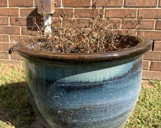 LARGE CERAMIC FLOWER POT PLANTER