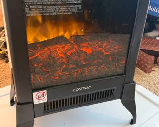 COSTWAY FREESTANDING FIREPLACE HEATER