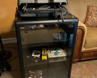 Glass door cabinets in various sizes