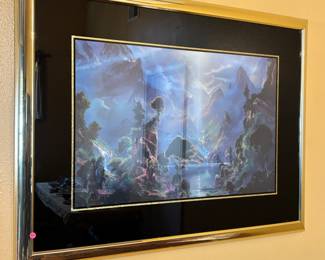 “Glory of the Light Within” in beautiful large frame 