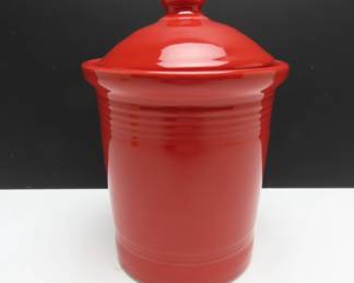 Homer Laughlin Fiesta Lidded Canister