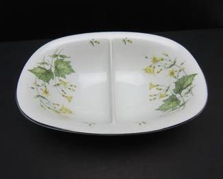 Vintage Krautheim Franconia "Forsythia" Bavarian Divided Dish (1964-1973)