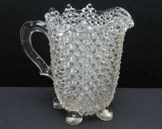 Vintage American Hobnail Milk Pitcher