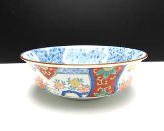 Beautiful Antique Japanese Imari Porcelain Bowl - Hizen Province, Japan (1868-1912)