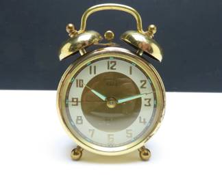 Small Heco Radium Alarm Clock - Made in Germany