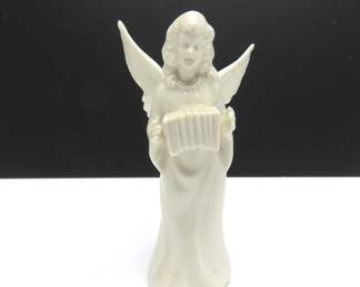 Vintage Dresden Angel Musician Porcelain Figure - Made in Germany