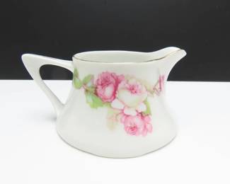Antique Z.S. & Co Hand Painted Bavarian Creamer (1880-1918)