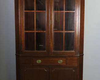 Vintage Brandt Furniture Corner Cabinet