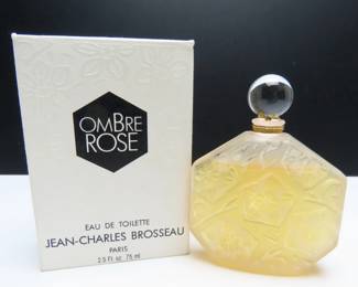 Vintage Jean-Charles Brosseau "Ombre Rose" Eau de Toilette - 2.5 fl oz