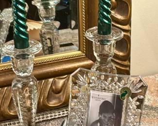 Waterford Crystal Picture Frame w/Original Box