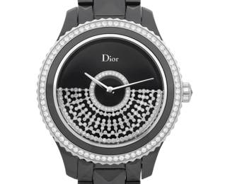 031 Christian Dior VIII Grand Bal Black Dial Watch