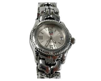 183 TAG Heuer Link Quartz Womens Watch Silver, Sapphire, Water Resistant