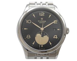 028 Tudor 1926 Luna Automatic Mens Watch with Moon Phase Display