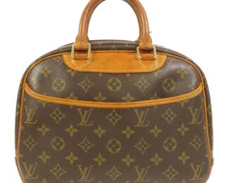 195 Louis Vuitton Deauville Monogram Handbag
