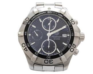 040 Tag Heuer Aquaracer CAF2110 Automatic Mens Watch with Box and Links