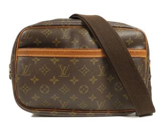 033 Louis Vuitton Monogram Reporter PM Bag