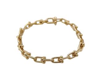 068 Tiffany Co. HardWear Link 18K Yellow Gold Bracelet
