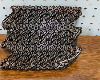 Copper Batik Tjap Textile Stamp
