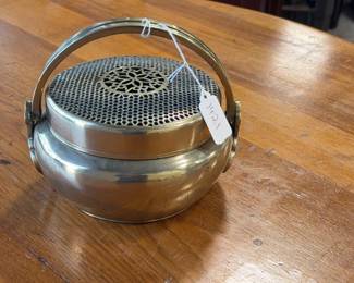 Heavy Brass Chinese Hand Warmer