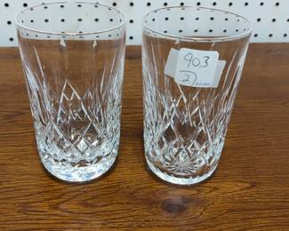 Lismore Waterford Crystal Flat Tumblers