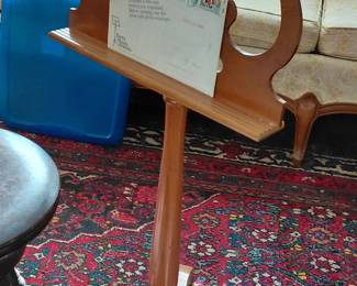 Wooden EMS music stand