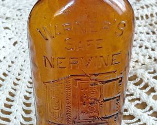 1890s Warner's Safe Nervine Rochester, NY bottle