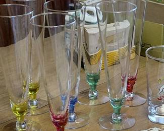 Vintage beer glasses