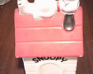 Snoopy cookie jar from 1969. McCoy.