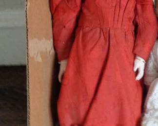 1880's Steiner China doll in period clothing