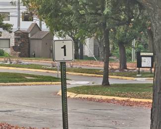 Parking is allowed in Lot 1 and 2 and 3 you could also park on the street