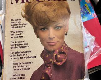 Vintage fashion magazines 