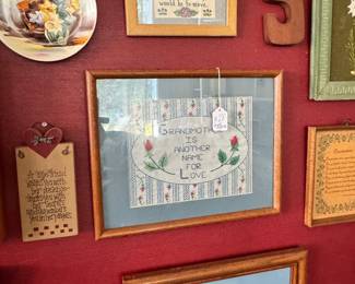 Vintage wall art