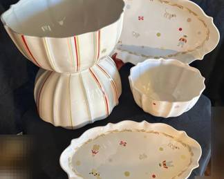 Waterford China Great Room Formosa Large Bowls and Platters