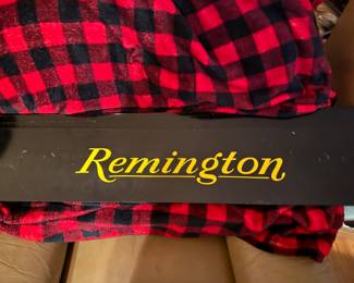 Remington Firearms..1960’s signage from a sporting goods store.