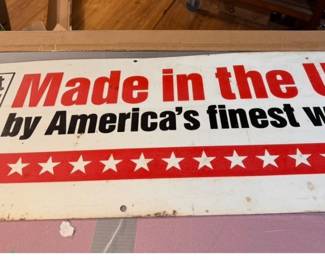 Nice, Large Double Sided Mastercraft Rack sign 1973-1975