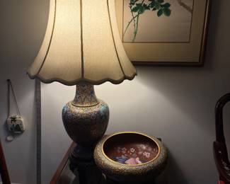 inlaid lamps / accessories