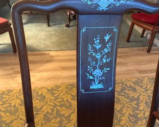 back of chair
