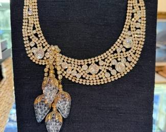 Designer costume necklace 