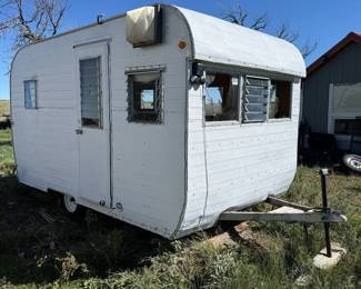 Lot #3 - Compact Camper Trailer Shell – Restoration Project
